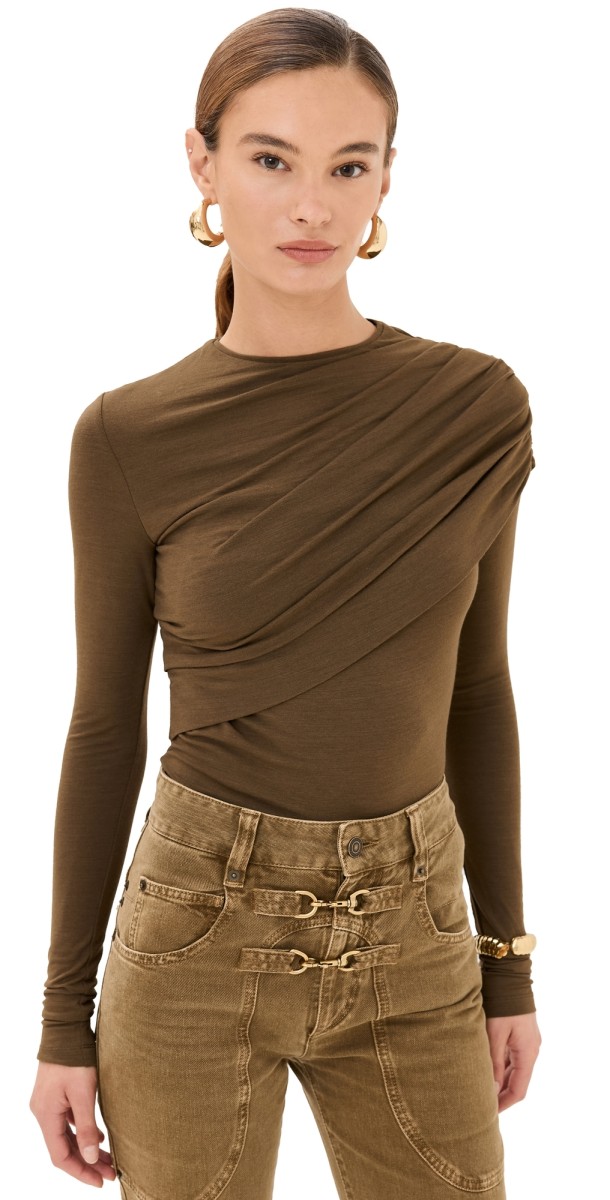 Isabel Marant Asna Blouse Bronze