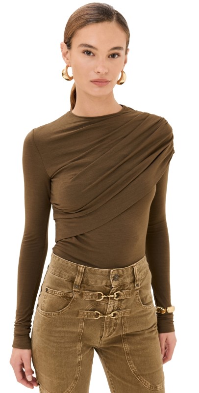 Isabel Marant Asna Blouse Bronze