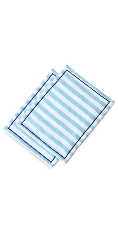 La DoubleJ Placemat Set of 2 Blu