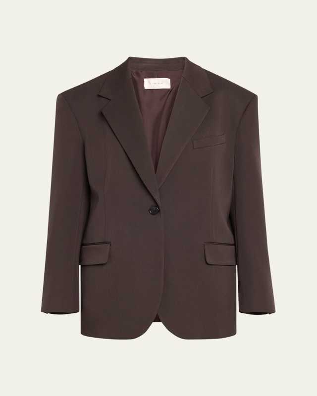 Viper Tailored Cutout Back Wool Jacket