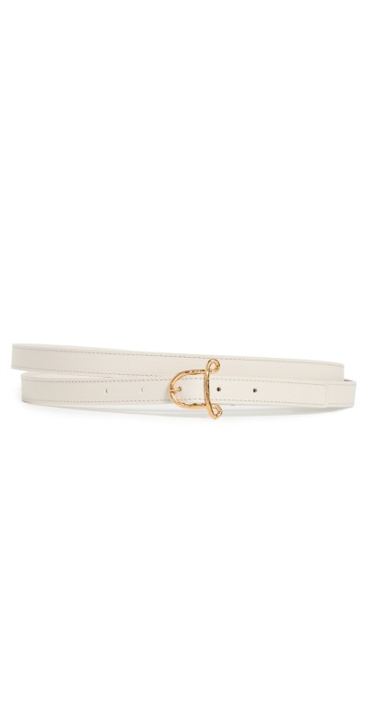 Altuzarra Small A'' Belt Ivory