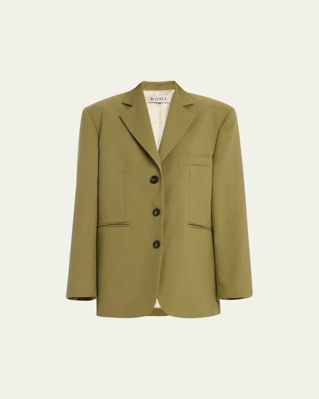 Oversized Wool Blazer