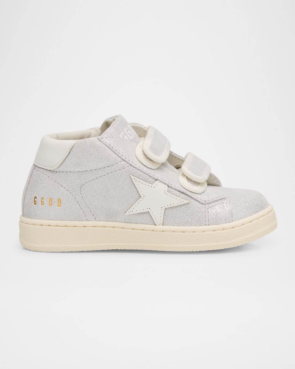 Girl's June Metallic Dual-Grip Sneakers, Baby/Toddlers