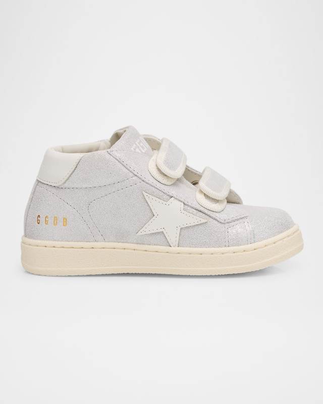 Girl's June Metallic Dual-Grip Sneakers, Baby/Toddlers