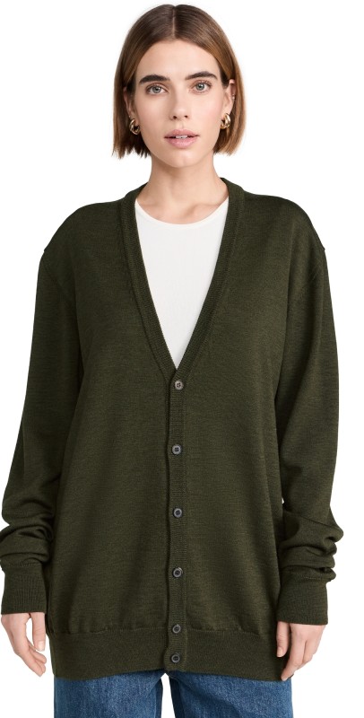 WARDROBE. NYC Oversize Cardigan Military