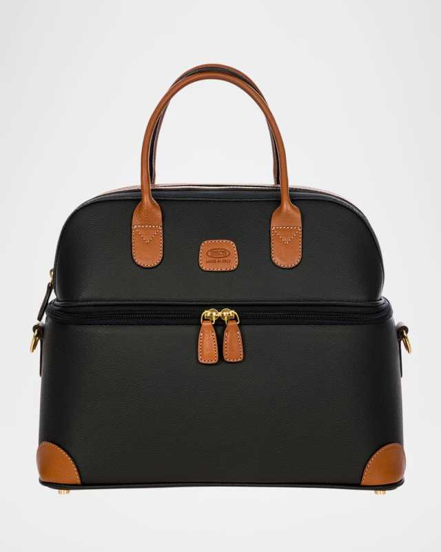 Firenze Faux Leather Tuscan Train Case