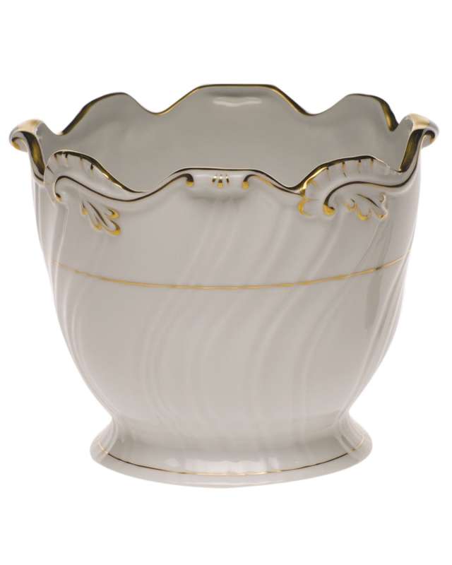 Golden Edge Cache Pot