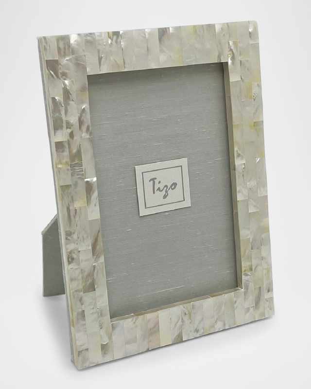 MOTHER OF PEARL FRAME, 8" x 10"