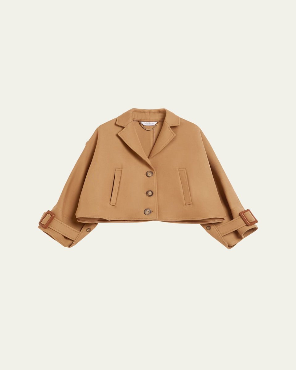 Azzorre Virgin Wool Cropped Cap