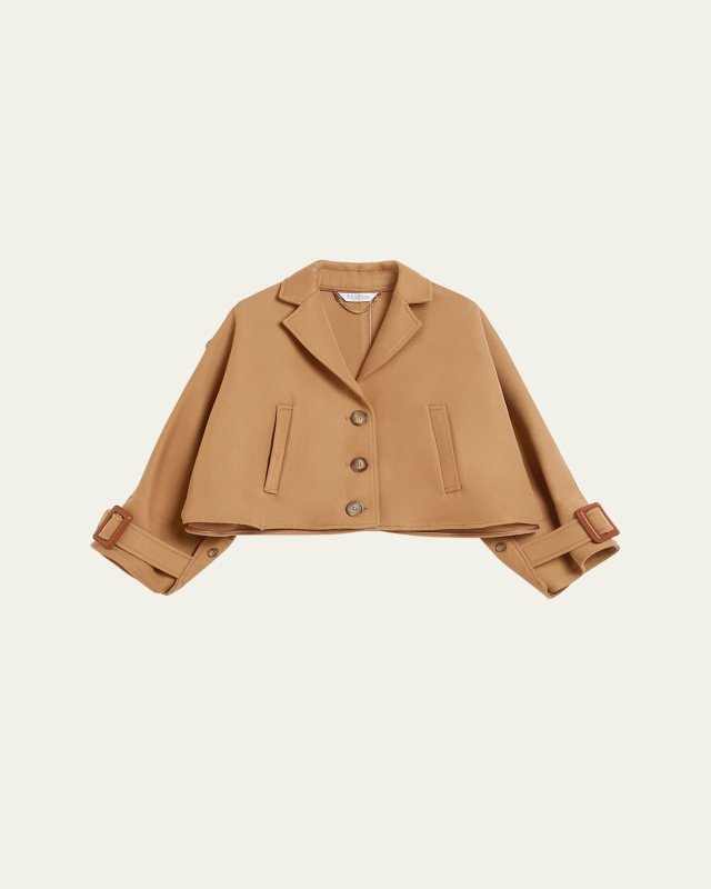 Azzorre Virgin Wool Cropped Cap