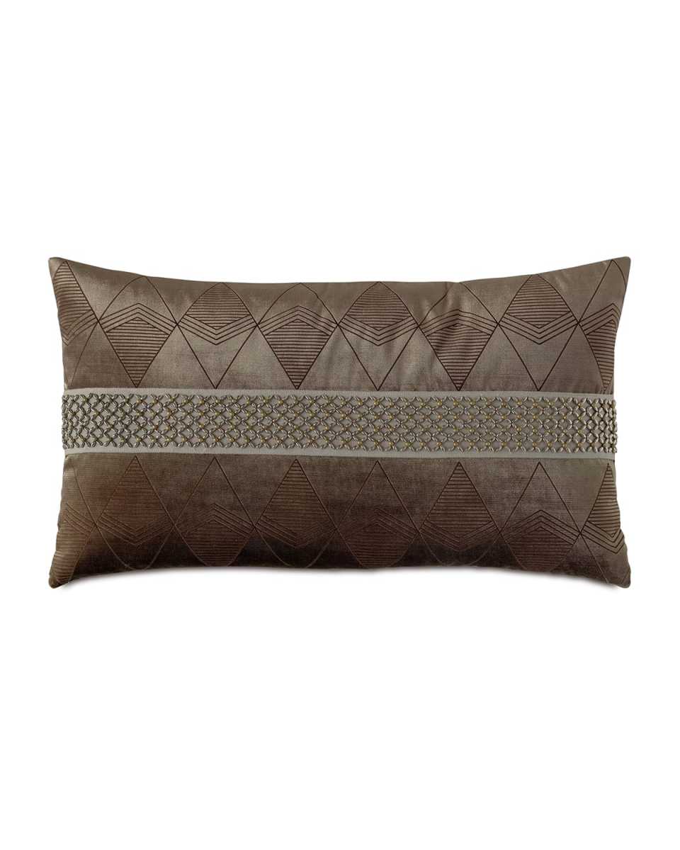 Silvio Velvet Bolster Pillow