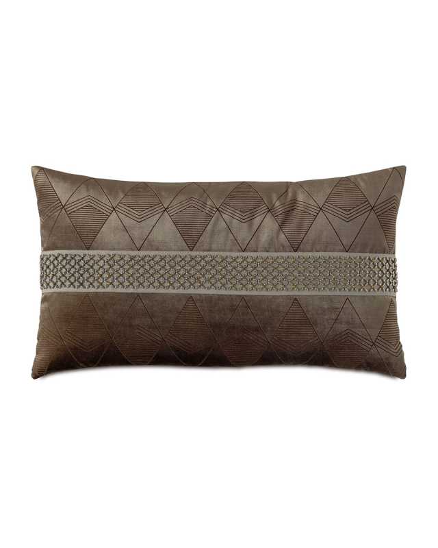 Silvio Velvet Bolster Pillow
