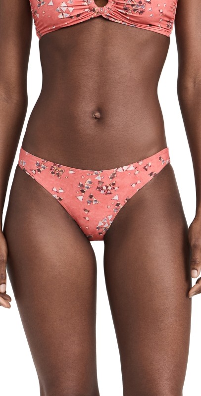 Isabel Marant Saly Bikini Bottoms Shell Pink/Ecru