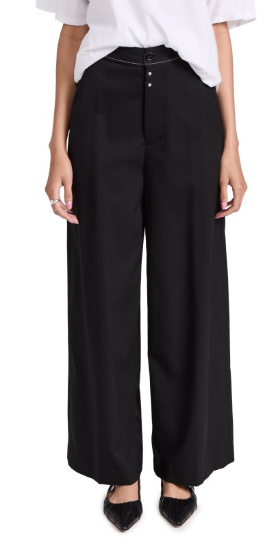 MM6 Maison Margiela Tailored Trousers Black