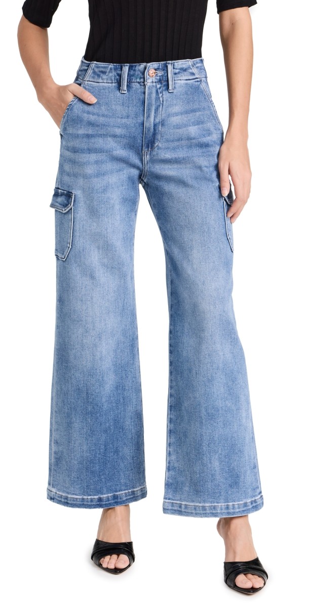 PAIGE Carly Cargo Jeans Austyn
