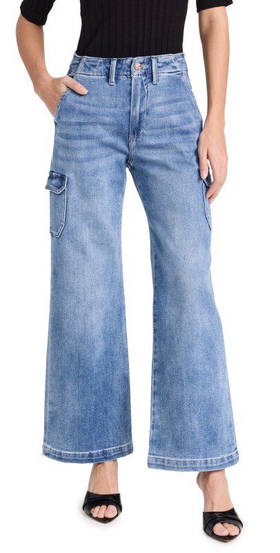 PAIGE Carly Cargo Jeans Austyn