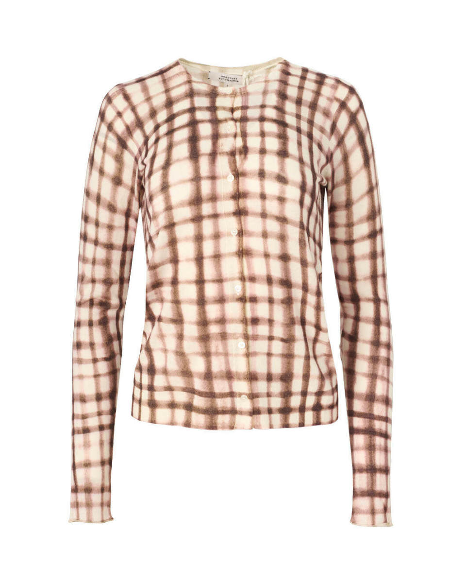 Delicate Statements Cardigan Check