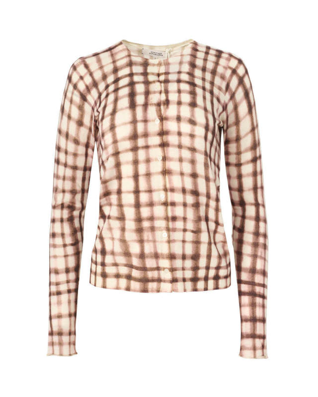 Delicate Statements Cardigan Check