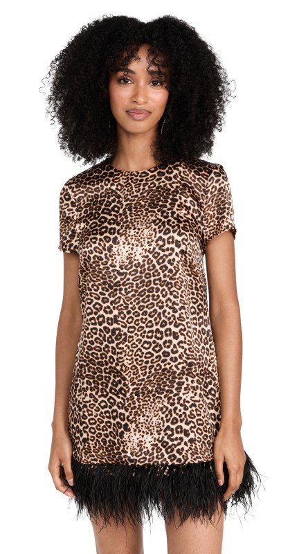 LIKELY Printed Marullo Dress Toffee Multi