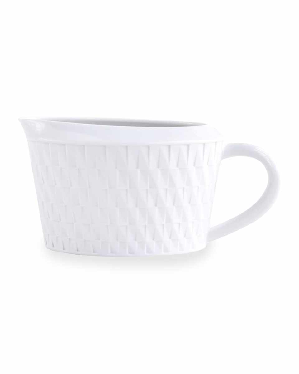 Twist White Sauce Boat