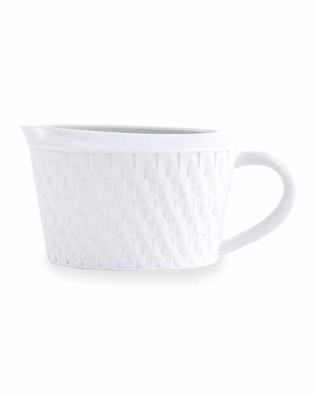 Twist White Sauce Boat