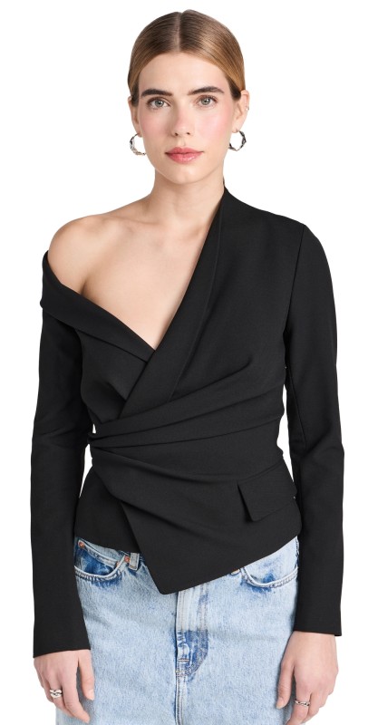 A. L.C. Skyla Top Black