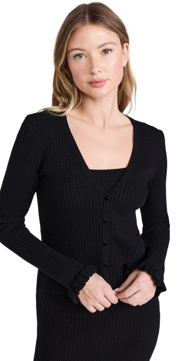 POSSE Iris Cardigan Black
