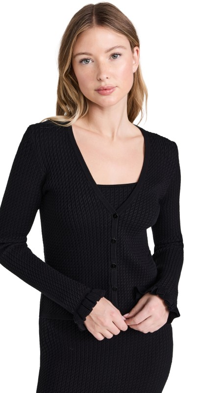 POSSE Iris Cardigan Black
