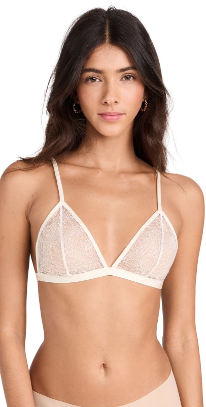 ANINE BING Elieen Bra Ivory