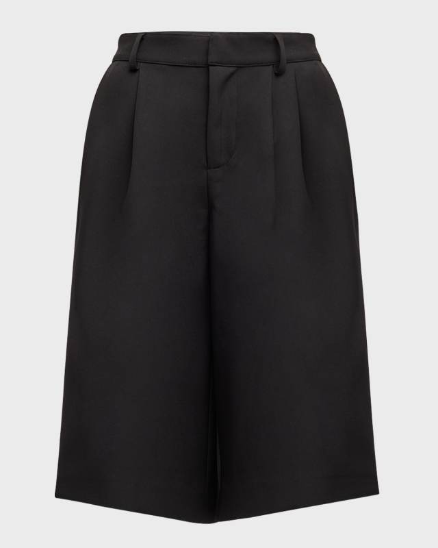 Alyson Pleated Trouser Shorts