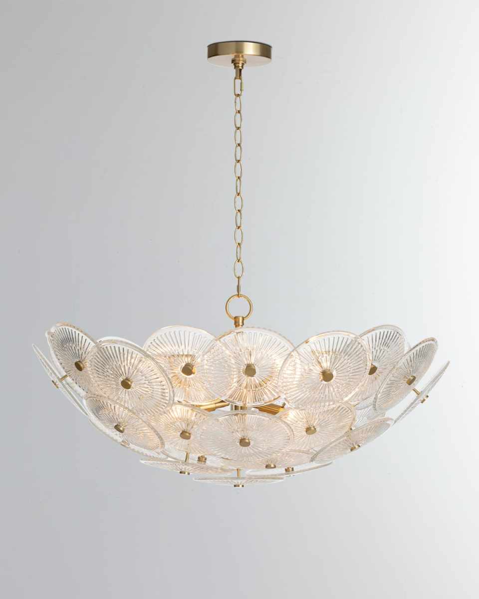 Holly 31" 9-Light Chandelier