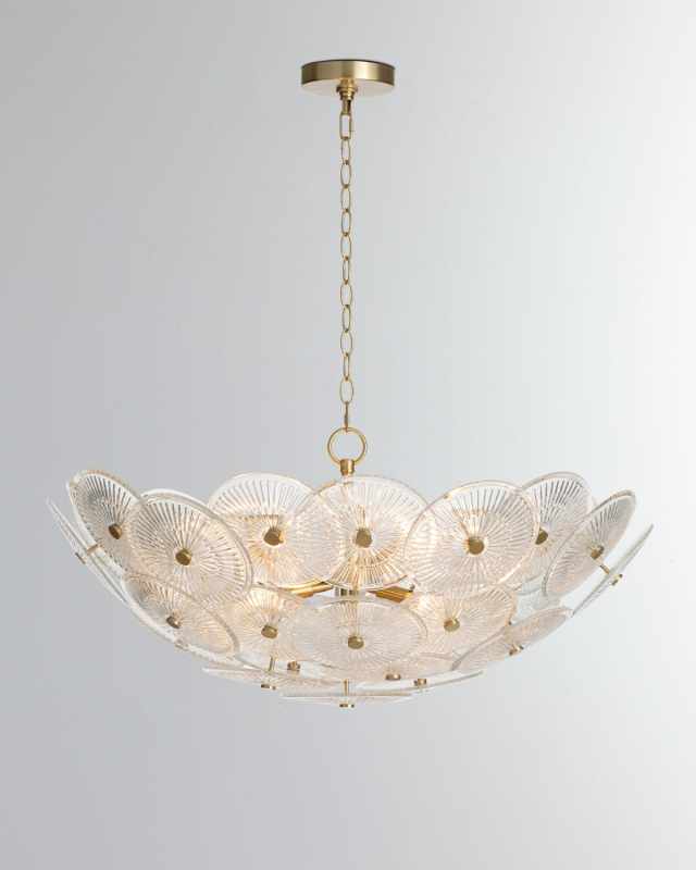 Holly 31" 9-Light Chandelier