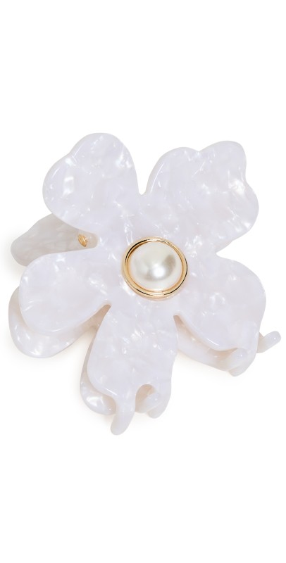Lele Sadoughi Lily Claw Clip Mother of Pearl