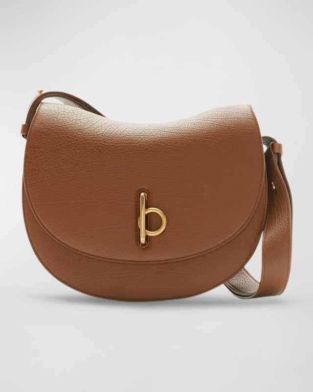 Rocking Horse Leather Saddle Crossbody Bag