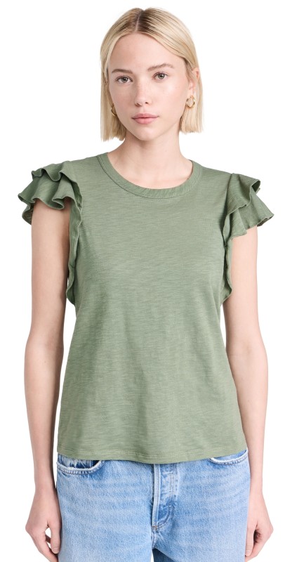 Veronica Beard Jean Akeela Tee Sage