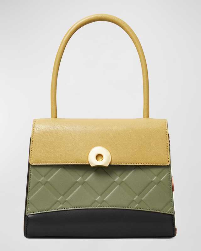Deville Small Colorblock Satchel Bag
