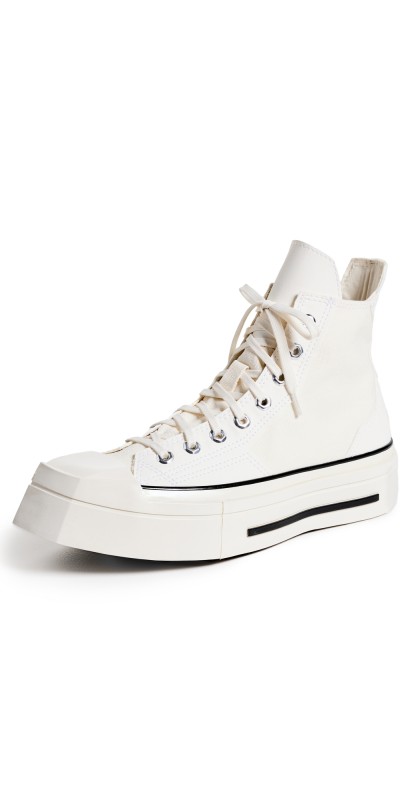 Converse Chuck '70s Deluxe Squared Sneakers Egret/Black/Egret