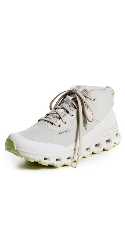 On Cloudroam Waterproof Sneakers Ice Limelight