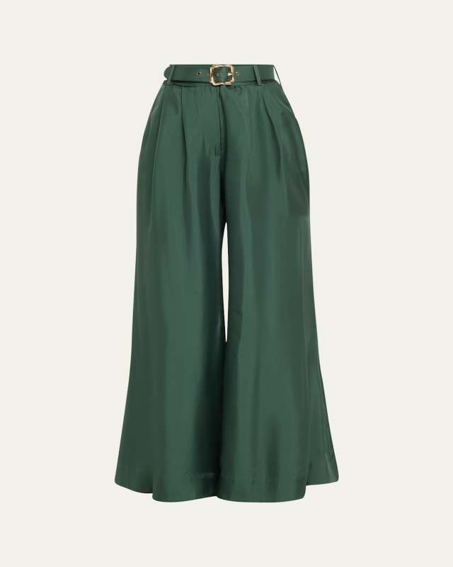 Pavilion Belted Wide-Leg Pants