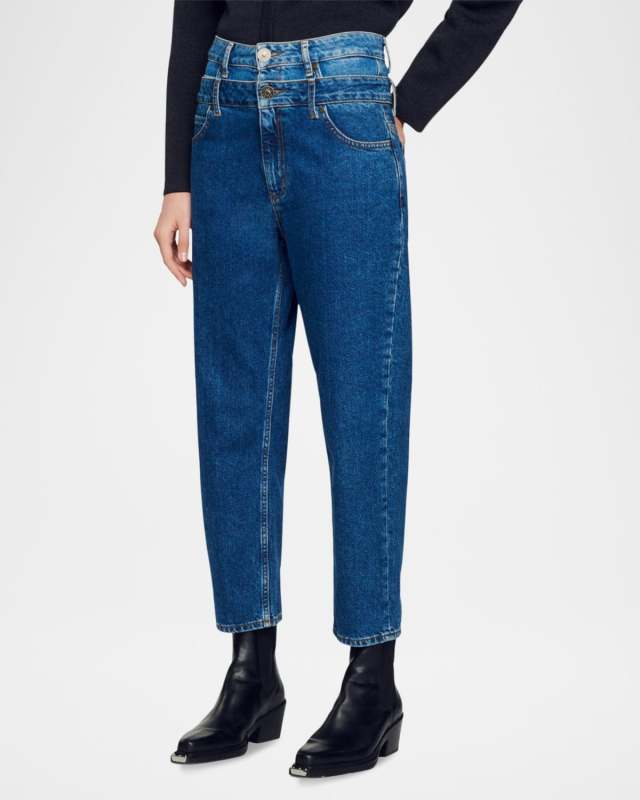 Kitty Trompe L'ail Mom Jeans