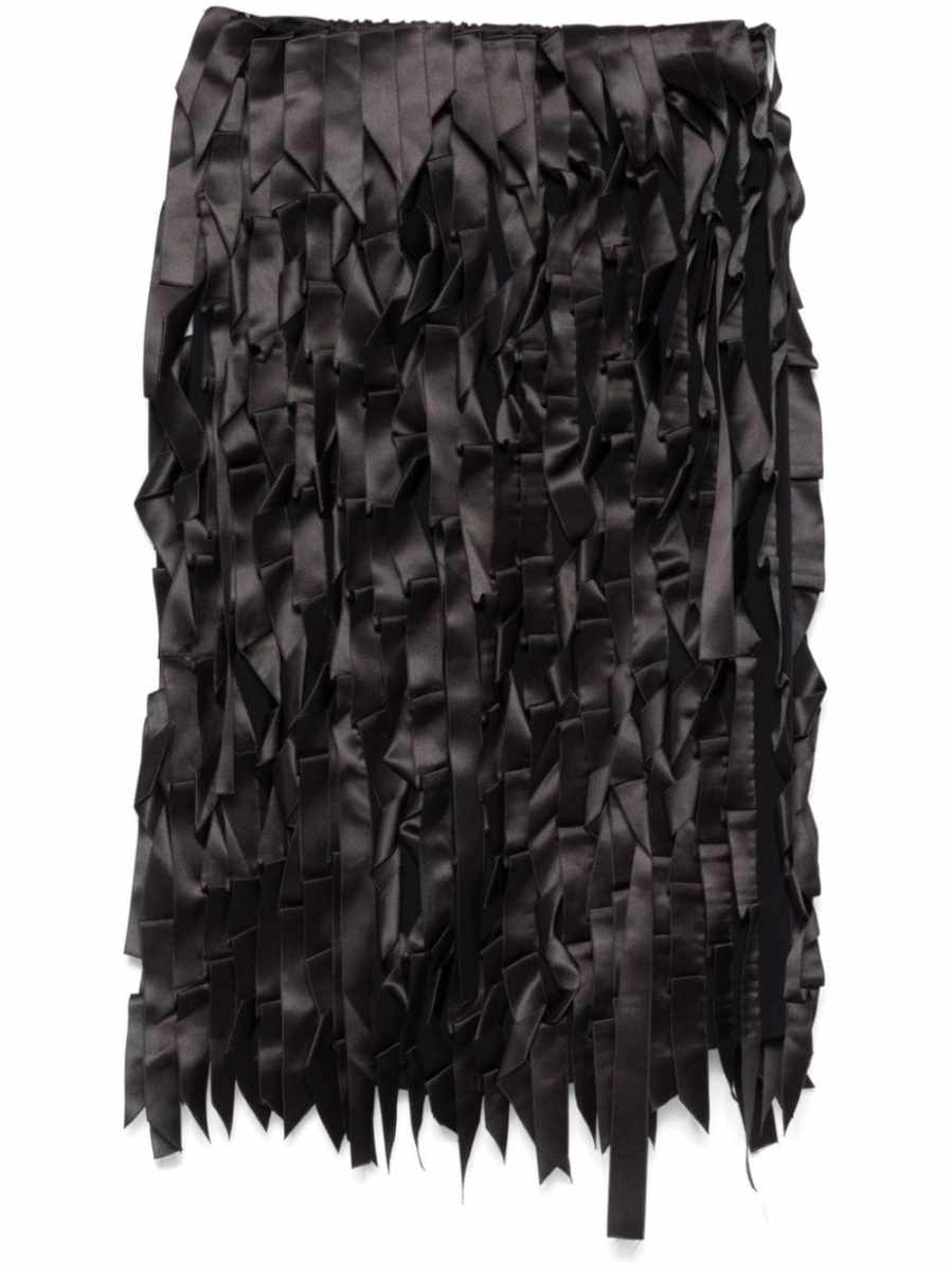 ribbon-embellishment skirt
