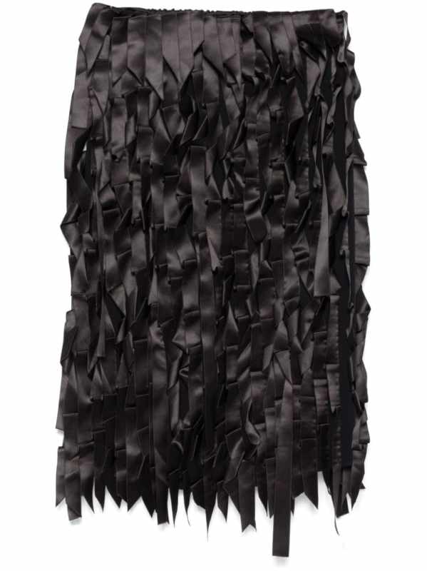 ribbon-embellishment skirt