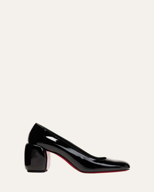 Minny Patent Red Sole Pumps