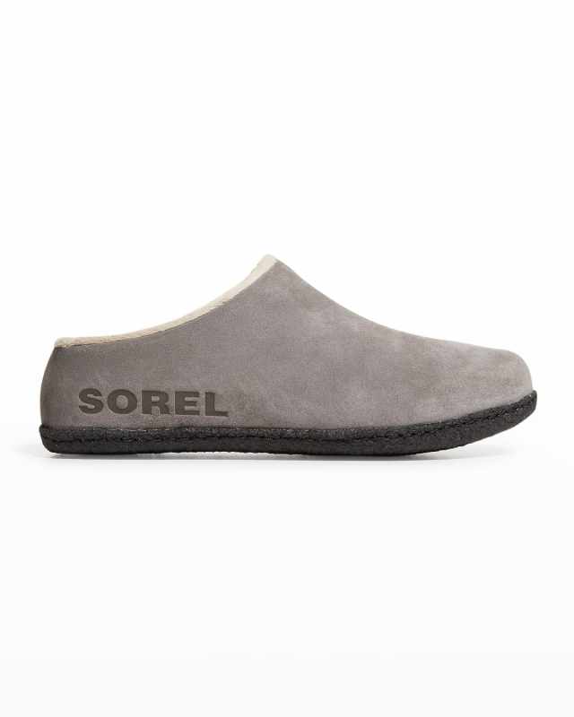 Kid's Lanner Ridge II Suede Mule Slippers
