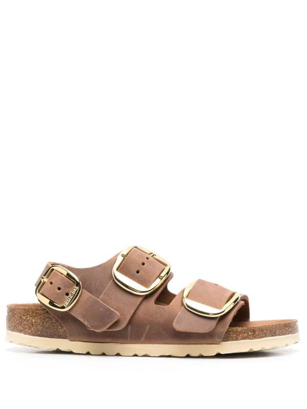 Milano buckled slingback sandals