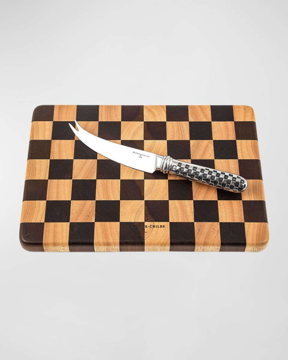 Check Cheese Board Set