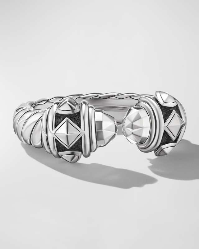 Renaissance Cable Ring in Silver, 6.5mm