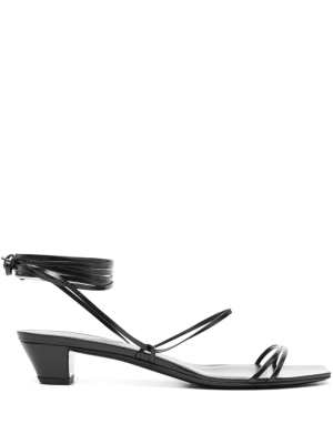 The Row Graphic Strap 35mm sandals