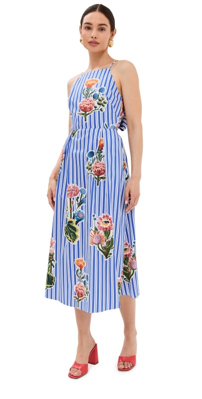 Borgo de Nor Goreti Cotton Dress California Garden