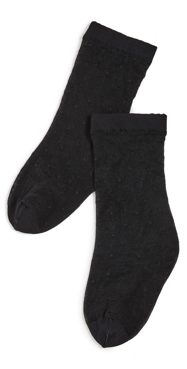 Falke Dot 15 DEN Anklet Socks Black